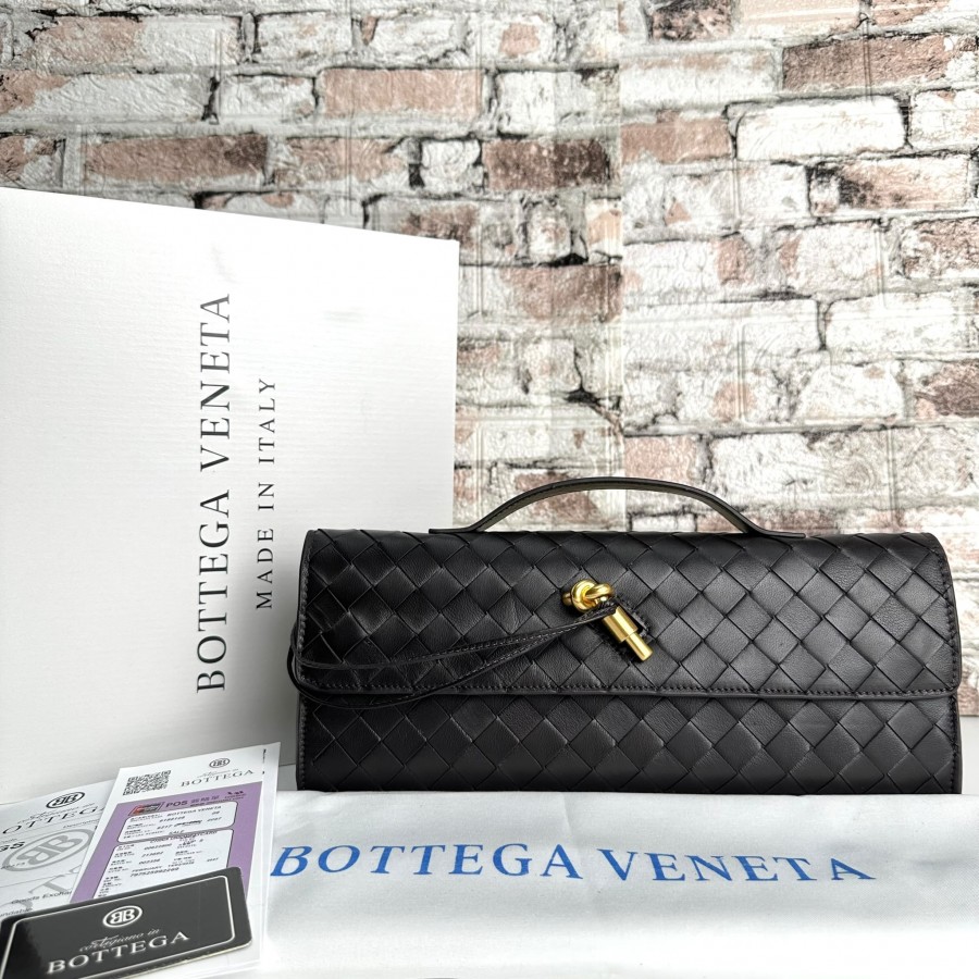 BOTTEGA VENETA ANDİAMO CLAUTCH ACI KAHVE
