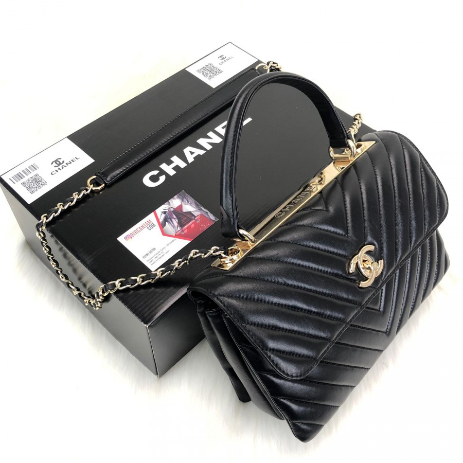 CHNL TRENDY COCO CHEVRON ALTİN