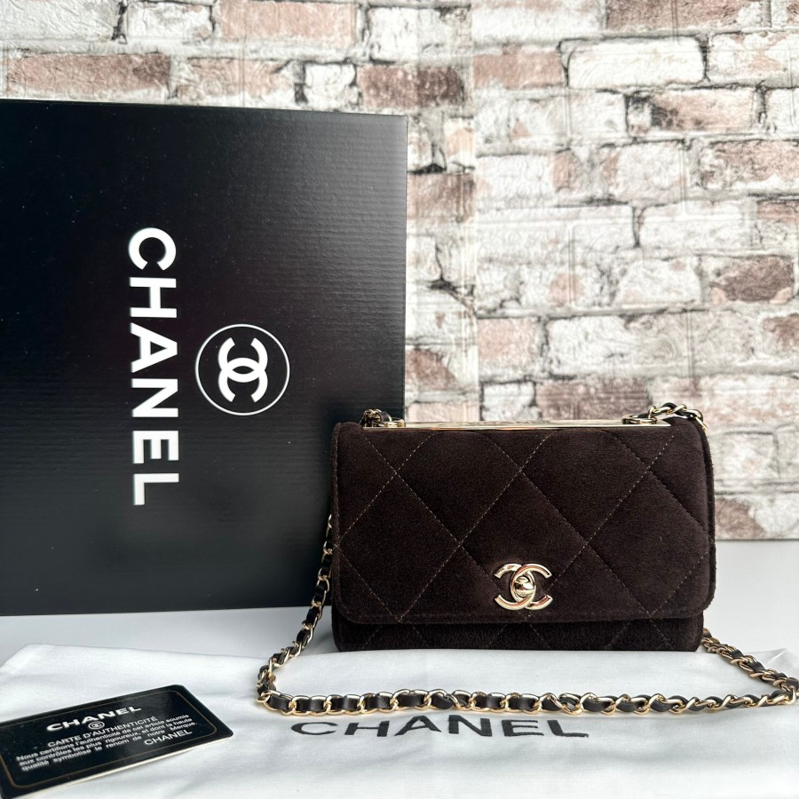 CHNL TRENDY CC WOC SÜET ACİ KAHVE