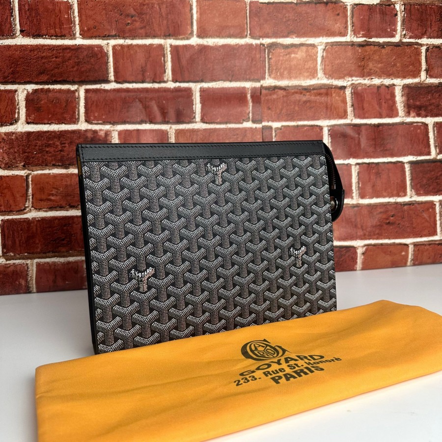 GOYARD POCHETTE CLUCTH SİYAH