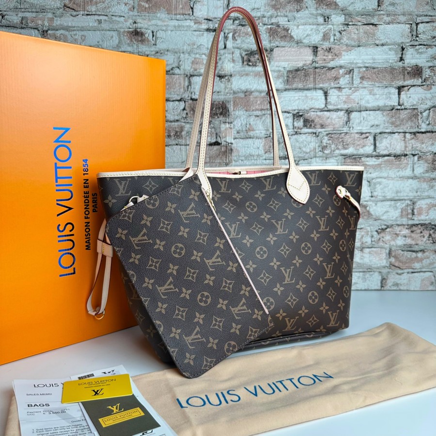 LOUİS VUİTTON NEVERFUL MM CLASSİC PEMBE
